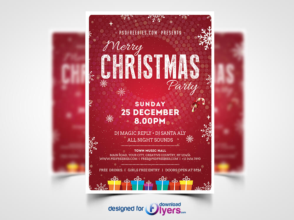 Introduce 85+ Imagen Christmas Flyer Background - Thpthoanghoatham.edu.vn